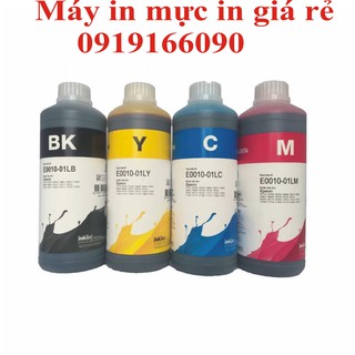 Bộ mực in màu inktec hàn quốc 4 màu xanh,vàng,đen,đỏ