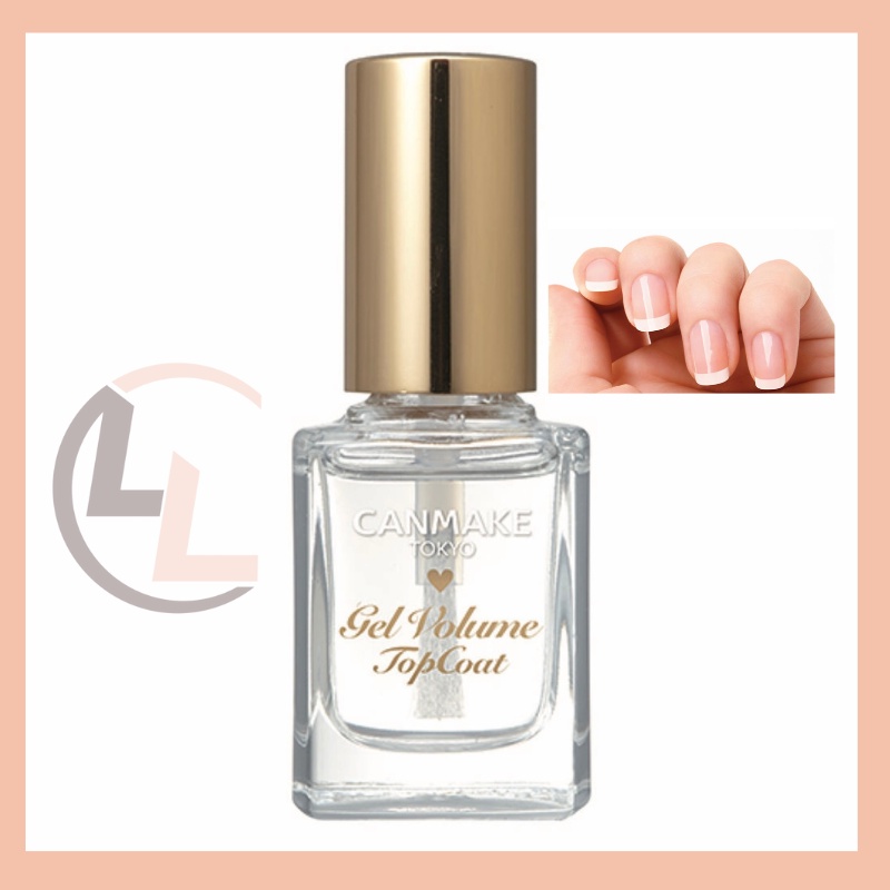 Sơn Dưỡng Móng, Sơn Gel Volume Phủ Bóng Canmake