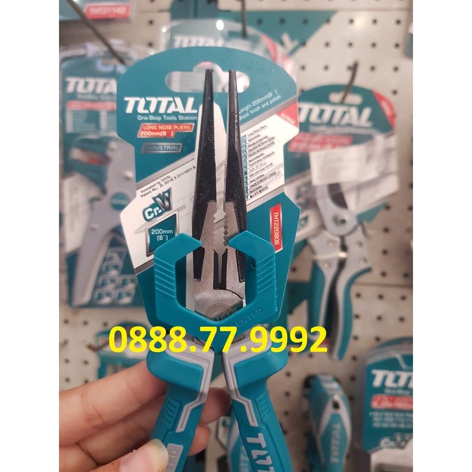 Kềm cắt mỏ  dài 200mm  TOTAL THT220806