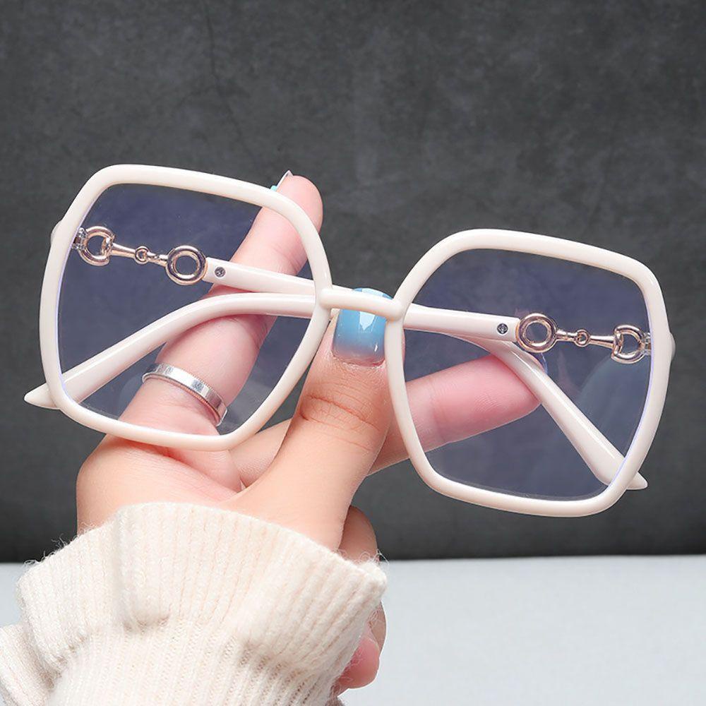 Mắt Kính Chống Ánh Sáng Xanh Hình Vuông Phong Cách Cổ Điển Thời Trang Cho Nữ MXMUSTY