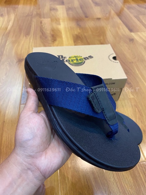 [GIÁ SỐC] Dép kẹp nam, dép xỏ ngón ⚡️FREESHIP⚡️Dr.Martens Cao Cấp, Siêu Êm, Siêu Bền FULLBOX (Quai Xanh)