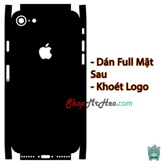 Skin dán mặt sau lưng full cạnh iphone 8