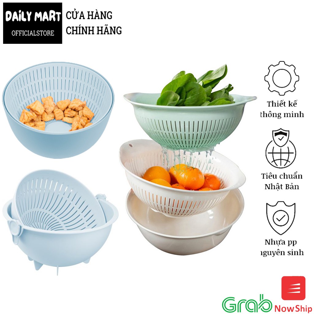 [Bộ Sưu Tập] Thau Rổ, Thau Rổ Đa Năng Nhựa Nguyên Sinh An Toàn YOKO Inochi