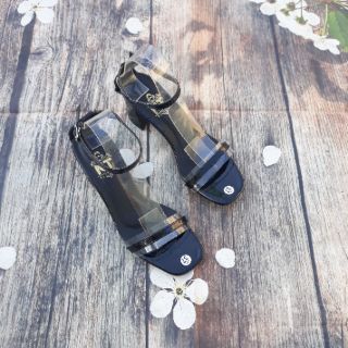Giày Sandal cao gót 5 phân quai mi ca mảnh