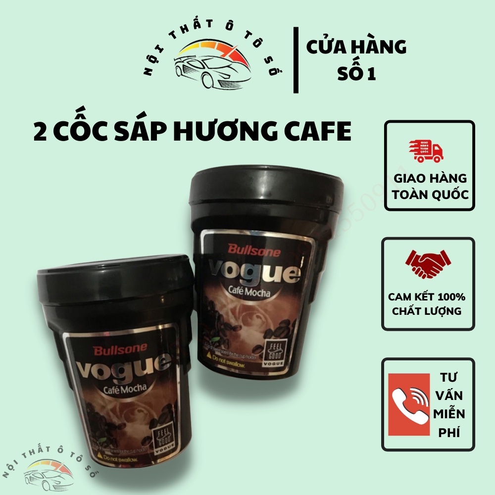 Hộp sáp thơm hương cafe cao cấp ( giá 1 cốc sáp thơm)