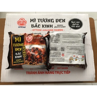 Thùng 20 gói mì tương đen bắc kinh ottogi