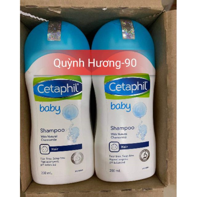 Dầu gội đầu CETAPHIL BABY 200ML an toàn cho bé