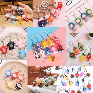  Combo Sỉ 100 Móc Khoá Cute Khách Chọn Mẫu