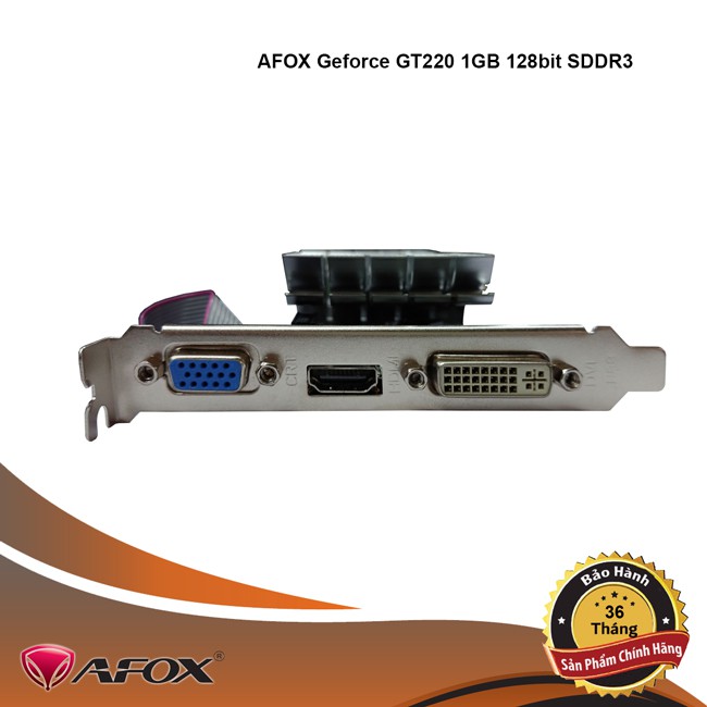 VGA AFOX GT220 (1GB / 128bit / DDR3)-VGA Full Box new Bảo hành 36 tháng | BigBuy360 - bigbuy360.vn