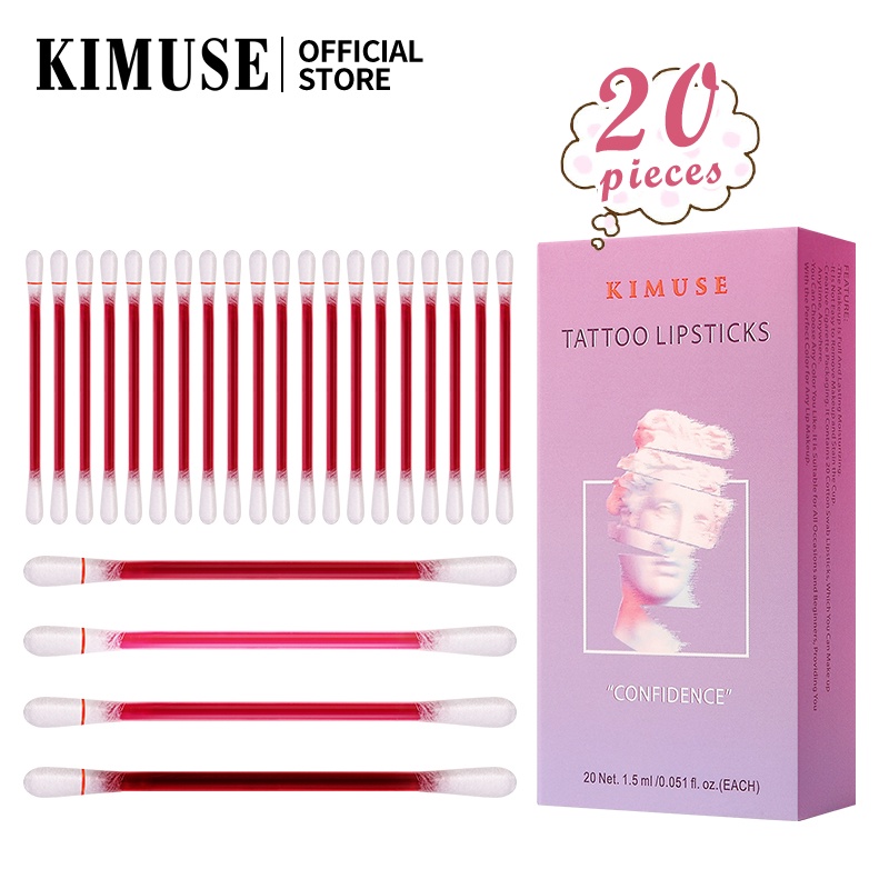 Hộp son xăm KIMUSE trang điểm lâu trôi không thấm nước chống thấm mồ hôi 30g | WebRaoVat - webraovat.net.vn