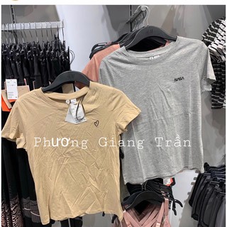 Áo HM love Auth newtag basic cổ tròn