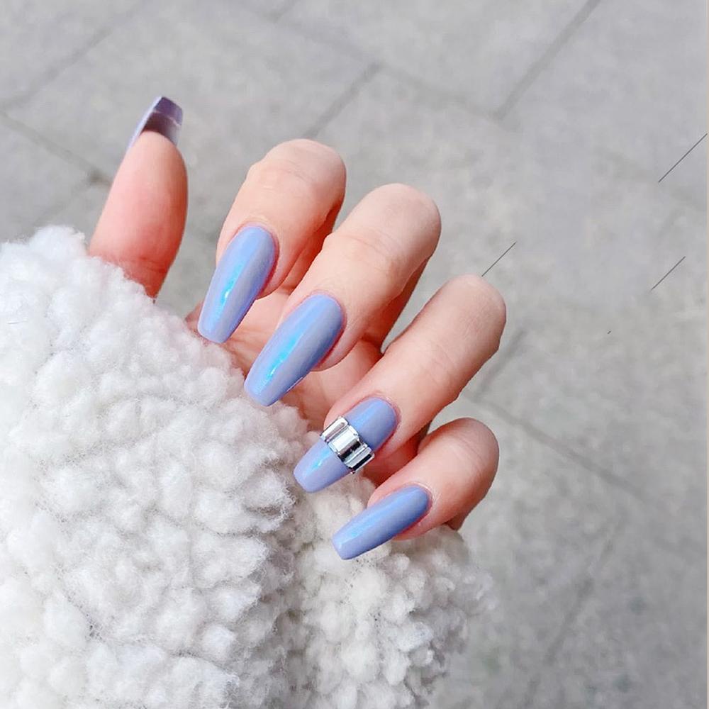 QQMALL Phụ Kiện Đá 3D Lấp Lánh Trang Trí Móng Nghệ Thuật