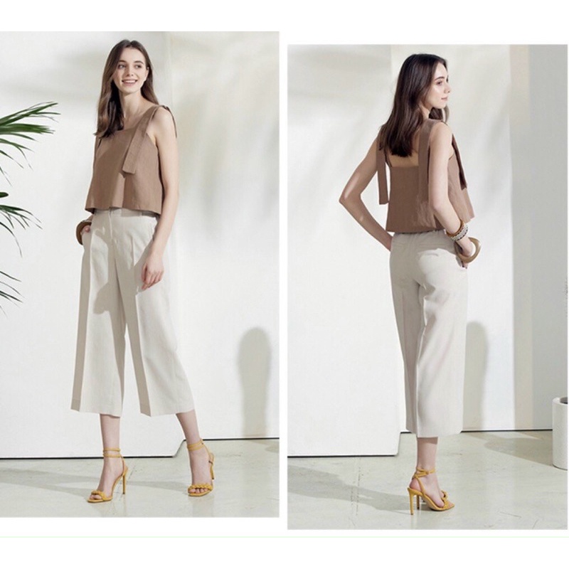 quần Culottes ống rộng xuất Hàn