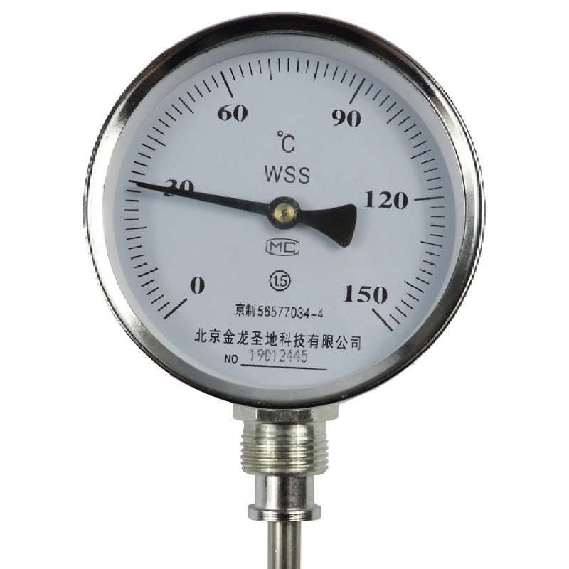 Đồng Hồ Đo Áp Suất 3.94 &quot;1 / 4&quot; NPT Bằng Inox Chuyên Dụng Cho Vỏ 0-10psi / kpa