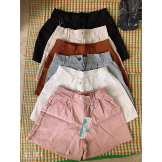 Quần Short Đũi Nhật Khóa Cúc