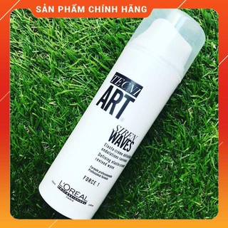 KEM DƯỠNG TẠO KIỂU VÀ PHỤC HỒI TÓC XOĂN LOREAL SIREN WAVES 150ml (Độ cứng: 1)