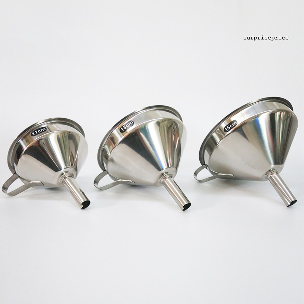Phễu Inox Hình Nón 11 / 13 / 15cm