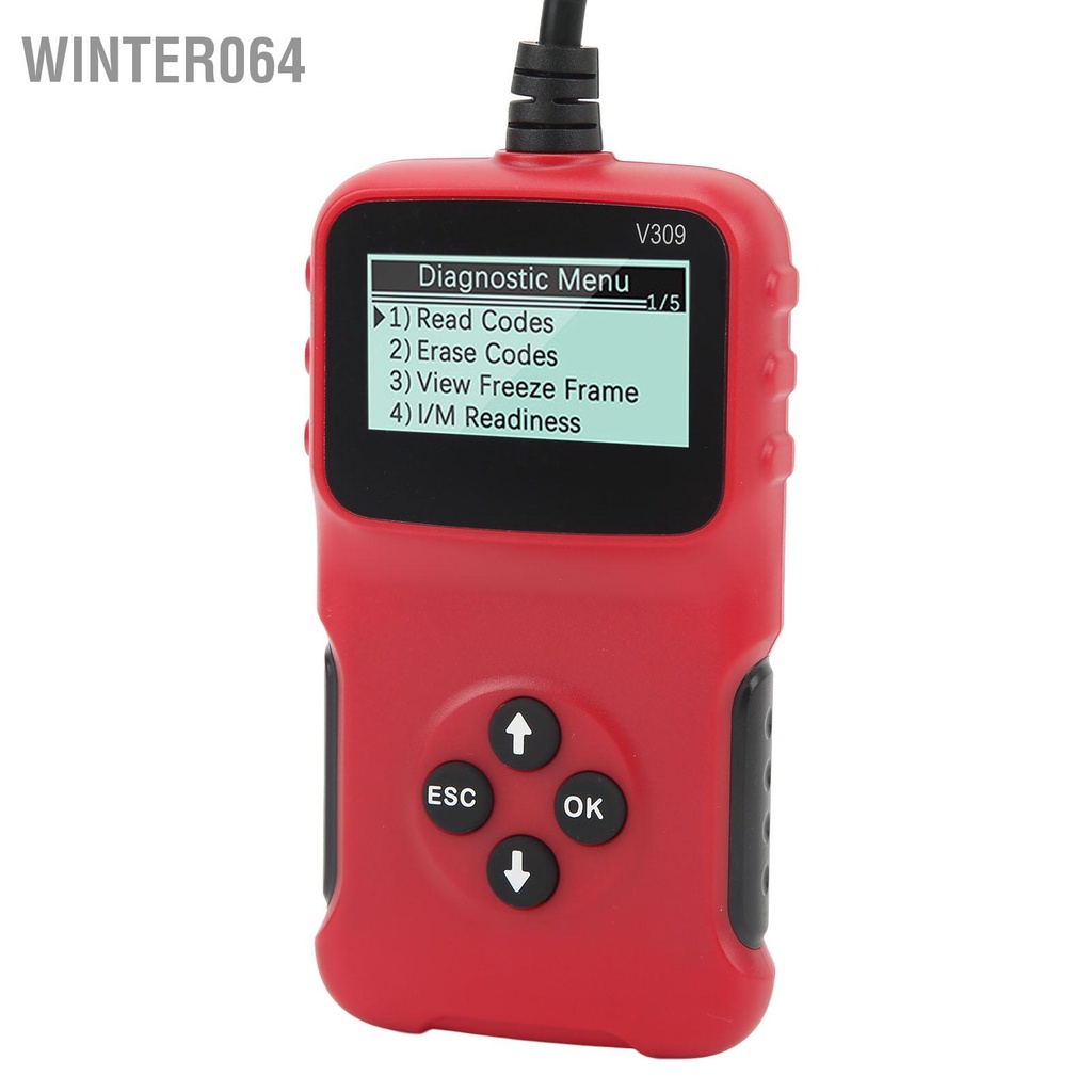 Máy quét OBD2 Bộ đọc mã đa ngôn ngữ Công cụ chẩn đoán ô tô chuyên nghiệp cho xe Winter064