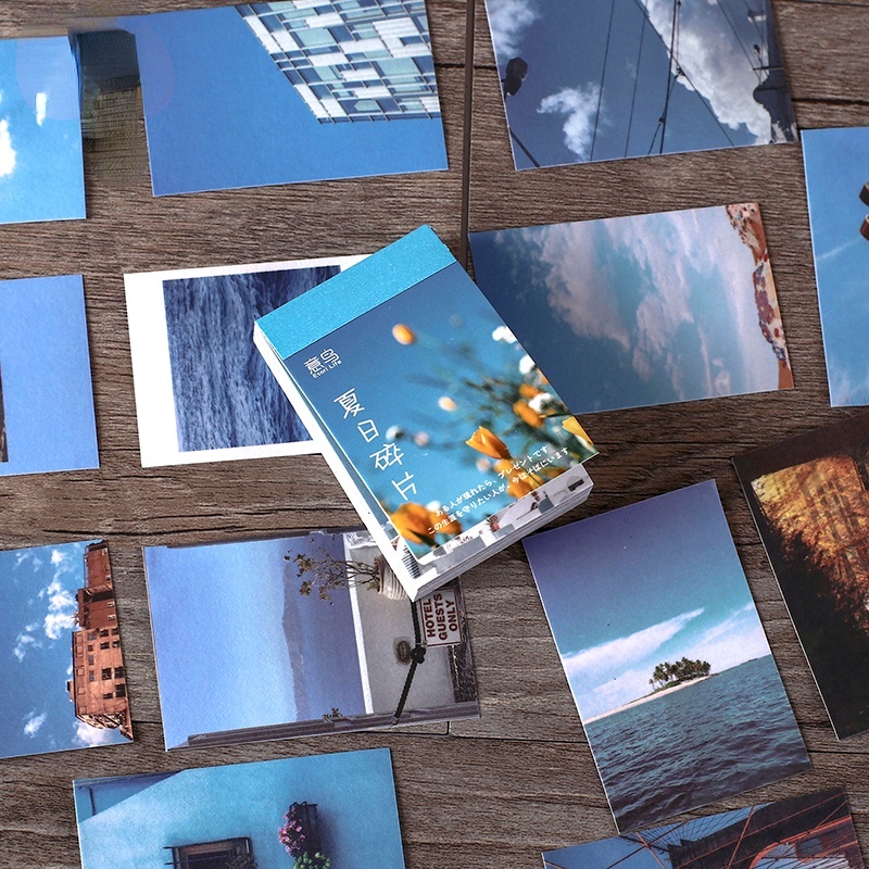 Bộ 50 Tờ Giấy Dán Trang Trí Sổ Tay Kiểu vintage Sáng Tạo