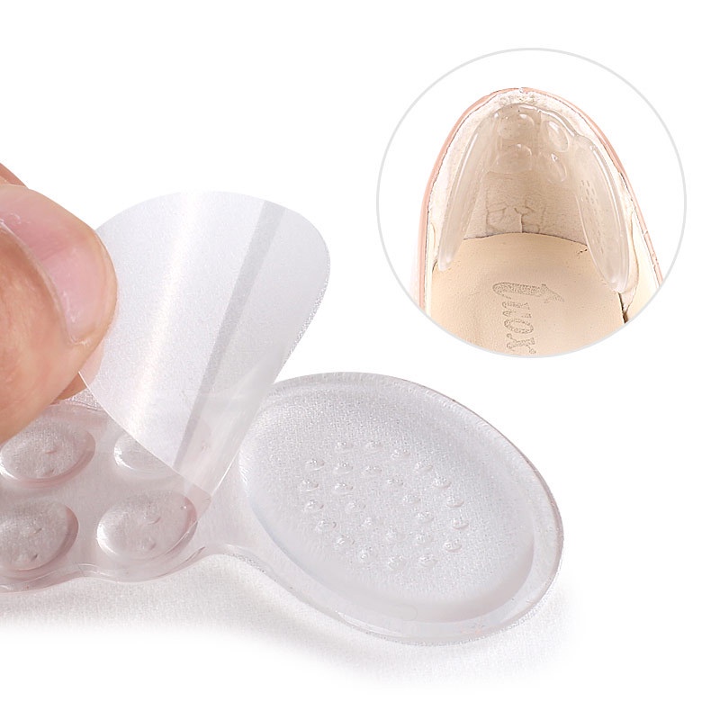 Cặp Đệm Silicone Dán Bảo Vệ Gót Chân Khi Đi Giày Cao Gót