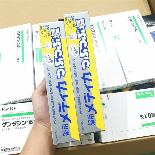 Kem đánh răng muối Sunstar 170g Nhật Bản