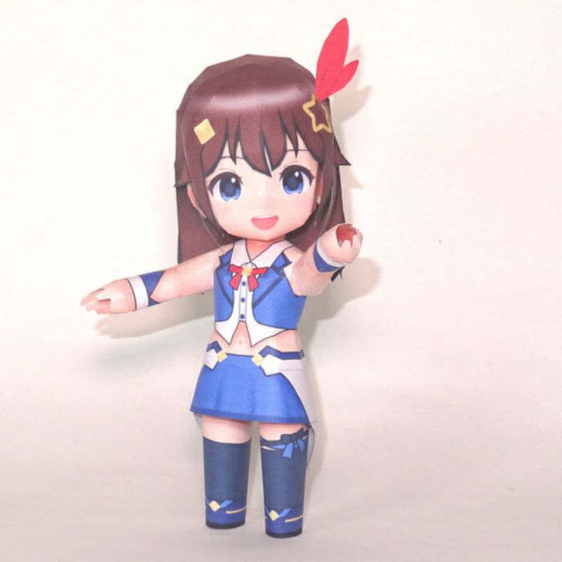 Mô hình giấy anime girl  VTuber Hololive: chibi Tokino Sora