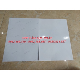 Tập 50 tờ Decal in ảnh định lượng 135, bóng - decal photo - giấy in ảnh decal