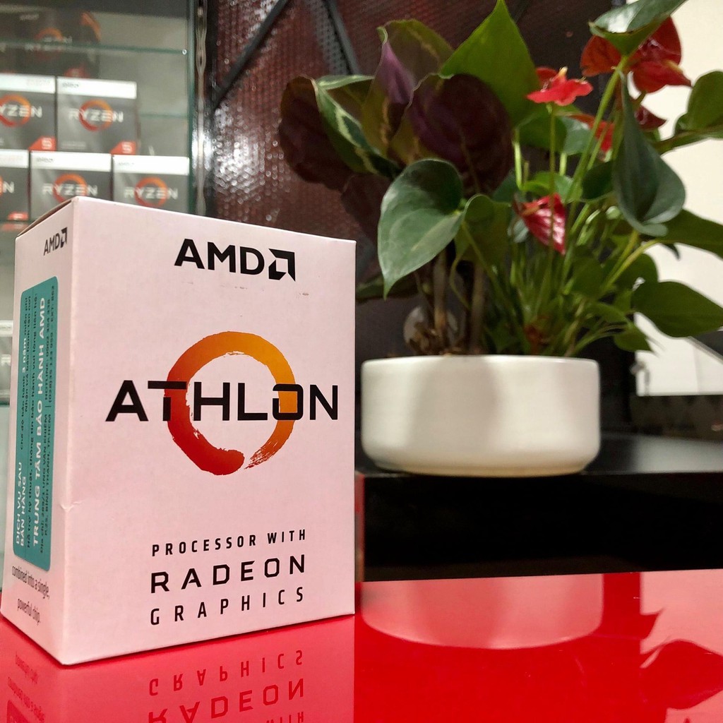 [ RẺ NHẤT SHOPEE ] CPU AMD Athlon 3000G 3.2GHz / AM4 / 2 Cores 4 Threads / VEGA 3 [ HÀNG CHÍNH HÃNG / NEW 100% ] | BigBuy360 - bigbuy360.vn