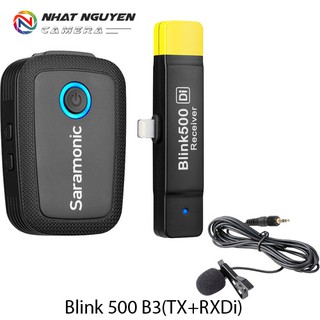 Mua Micro Saramonic Blink500 B3 (TX+RXDi) cổng Lightning iOS - Saramonic B3 Blink 500 - Bảo hành 12 tháng