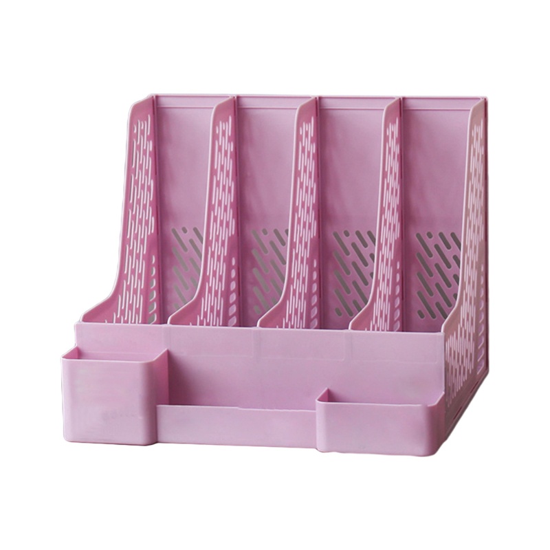 Hộc đựng tệp tài liệu hồ sơ đứng 4 ô dễ kéo/đẩy và chịu mài mòn