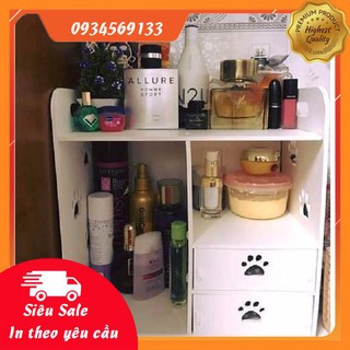 KỆ ĐỂ ĐỒ TRANG ĐIỂM CHÂN CHÓ