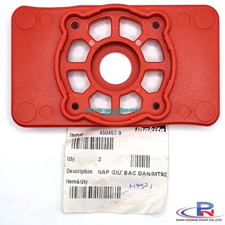 Nắp giữ bạc đạn máy chà nhám rung mt921 m9201 makita maktec 450457-9