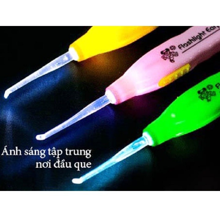 CÂY LẤY RÁY TAI CÓ ĐÈN LED TIỆN DỤNG
