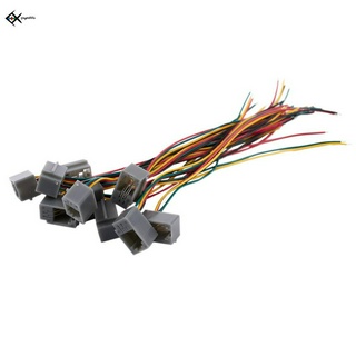 Set 10 Đầu Nối 4 Dây Điện Thoại 616e 4p4c Rj9 8cm