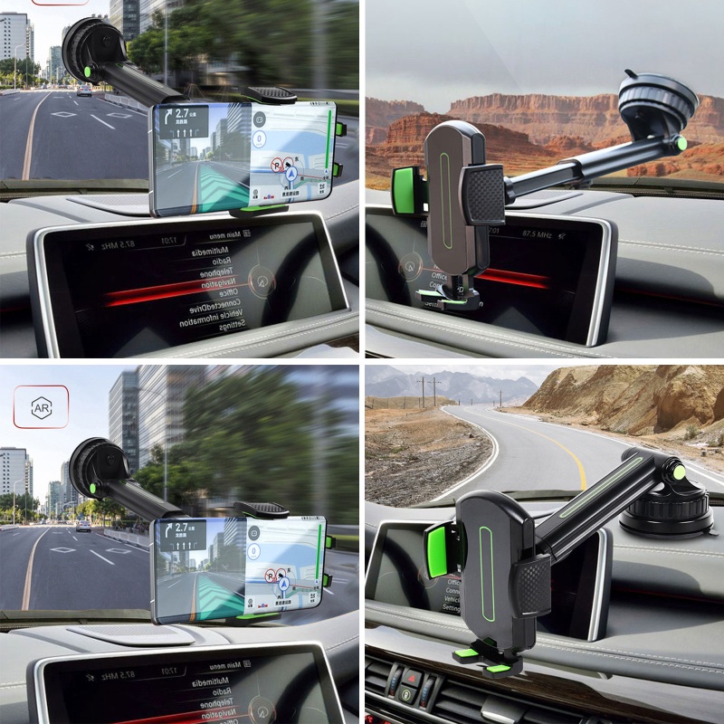 Giá Đỡ Điện Thoại Cổ Ngỗng Gắn Bảng Điều Khiển Xe Hơi