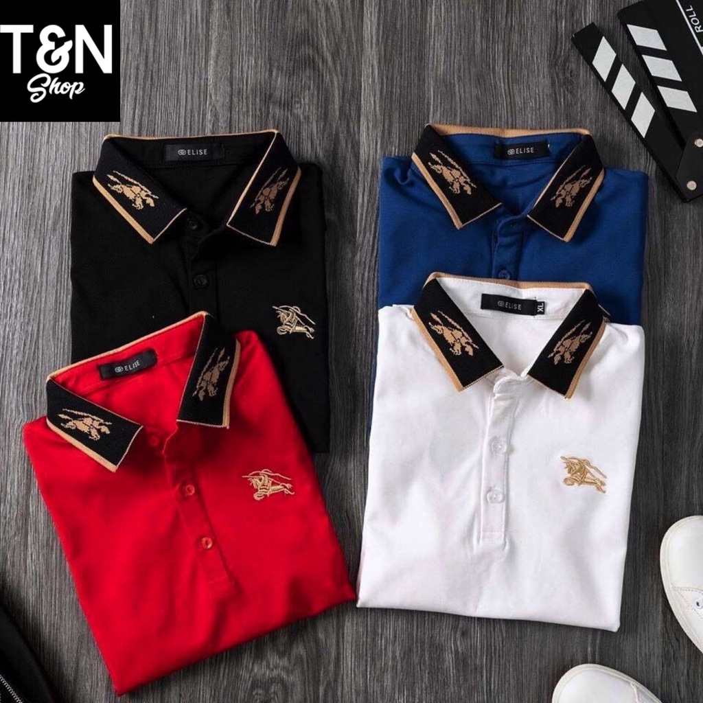 Áo thun có cổ , Áo PoLo nam thêu logo BBR ngựa PL003 full size tới 78kg T&N Shop | BigBuy360 - bigbuy360.vn