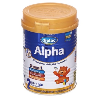 Sữa bột Dielac Alpha 2 lon 400g