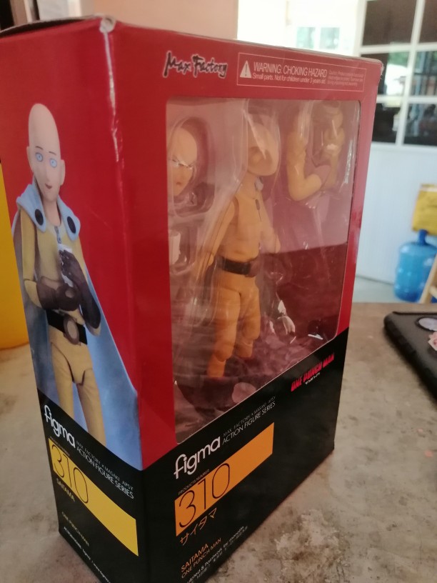 Mô Hình Nhân Vật Saitama One Punch Man 14Cm Figma 310 Bằng PVC