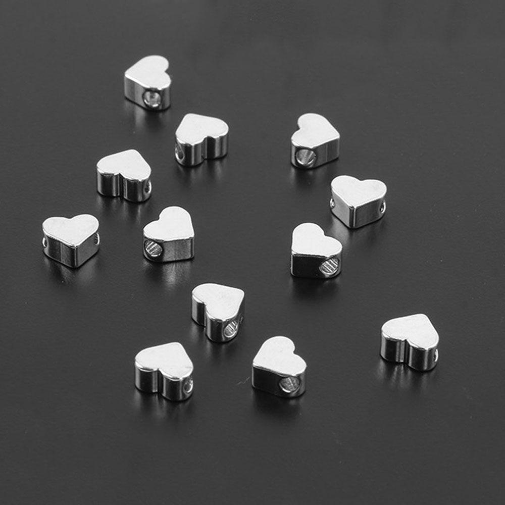 Hạt Charm Hình Trái Tim Bằng Đồng 5MM Dùng Làm Trang Sức DIY