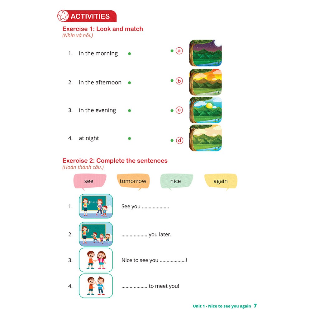 Sách - Luyện Viết Chữ Nhớ Từ Vựng Tiếng Anh Theo Chương Trình Sách Giáo Khoa Lớp 4 - Tập 1