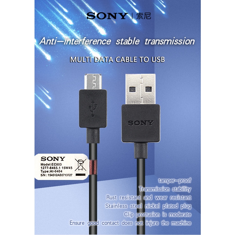 Dây Cáp Dữ Liệu Cho Máy Ảnh Sony FDR-AXP35 AX30 AXP55 PJ660E
