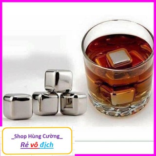 [Siêu rẻ] Đá lạnh vĩnh cửu cubes Inox 304 cao cấp an toàn cho sức khỏe