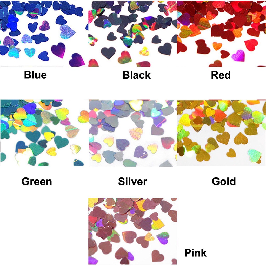 Hộp Kim Tuyến Lấp Lánh Trang Trí Móng Tay Nghệ Thuật Mới