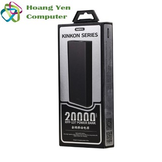 Sạc dự phòng Remax RPP-137 20000mAh