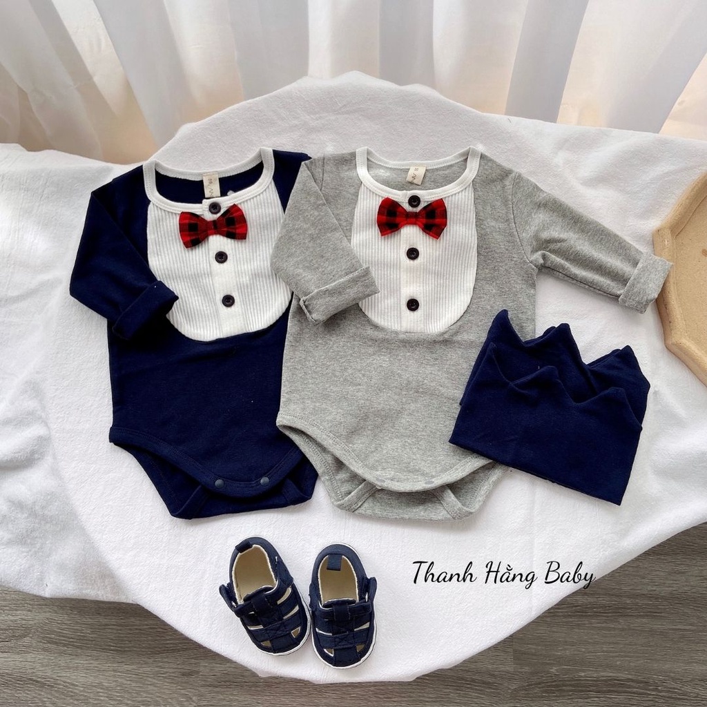 Bodysuit Dài Tay Cho Bé , Body Cho Bé Thanh Hằng Baby 5 - 13 Kg