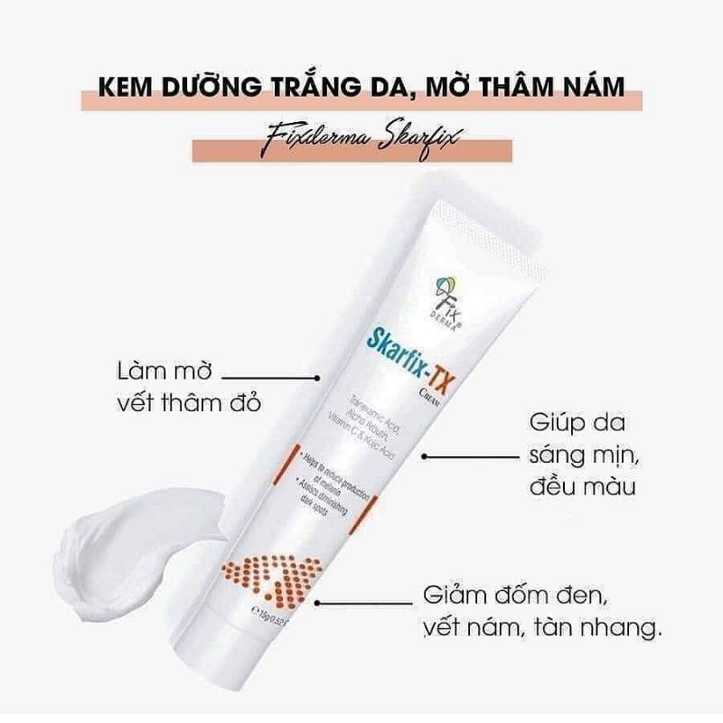 Kem Skarfix - TX 15g mờ thâm mụn, mờ nám tàn nhang, giúp sáng da sáng mịn và đều màu 💋💋 | BigBuy360 - bigbuy360.vn
