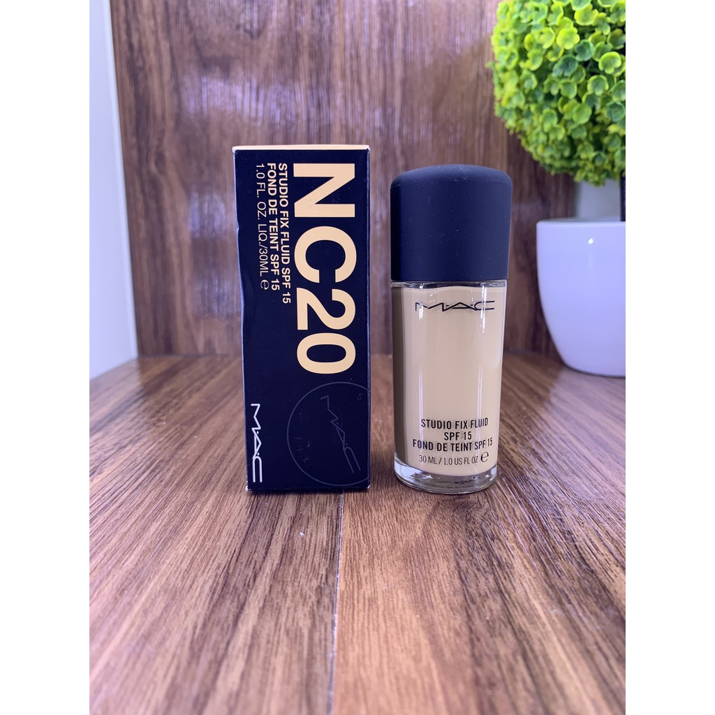 Kem nền MAC Studio Fix Fluid Foundation SPF 15 Chính Hãng