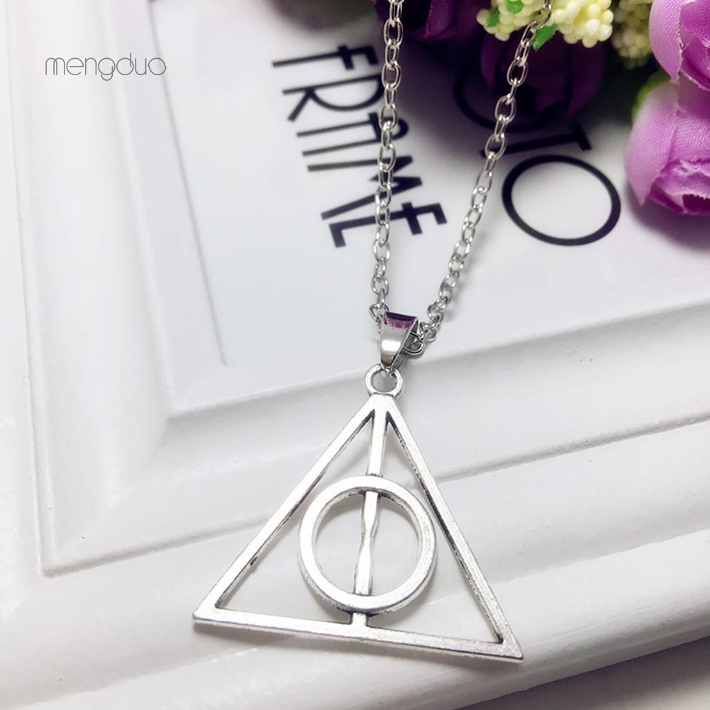 Vòng cổ mặt tam giác phong cách Harry Potter