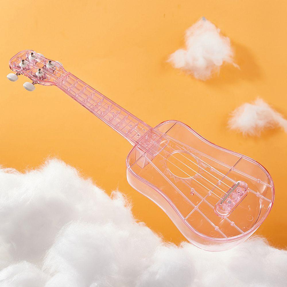 Đàn Ukulele 21 Inch Trong Suốt Cầm Tay Tiện Dụng