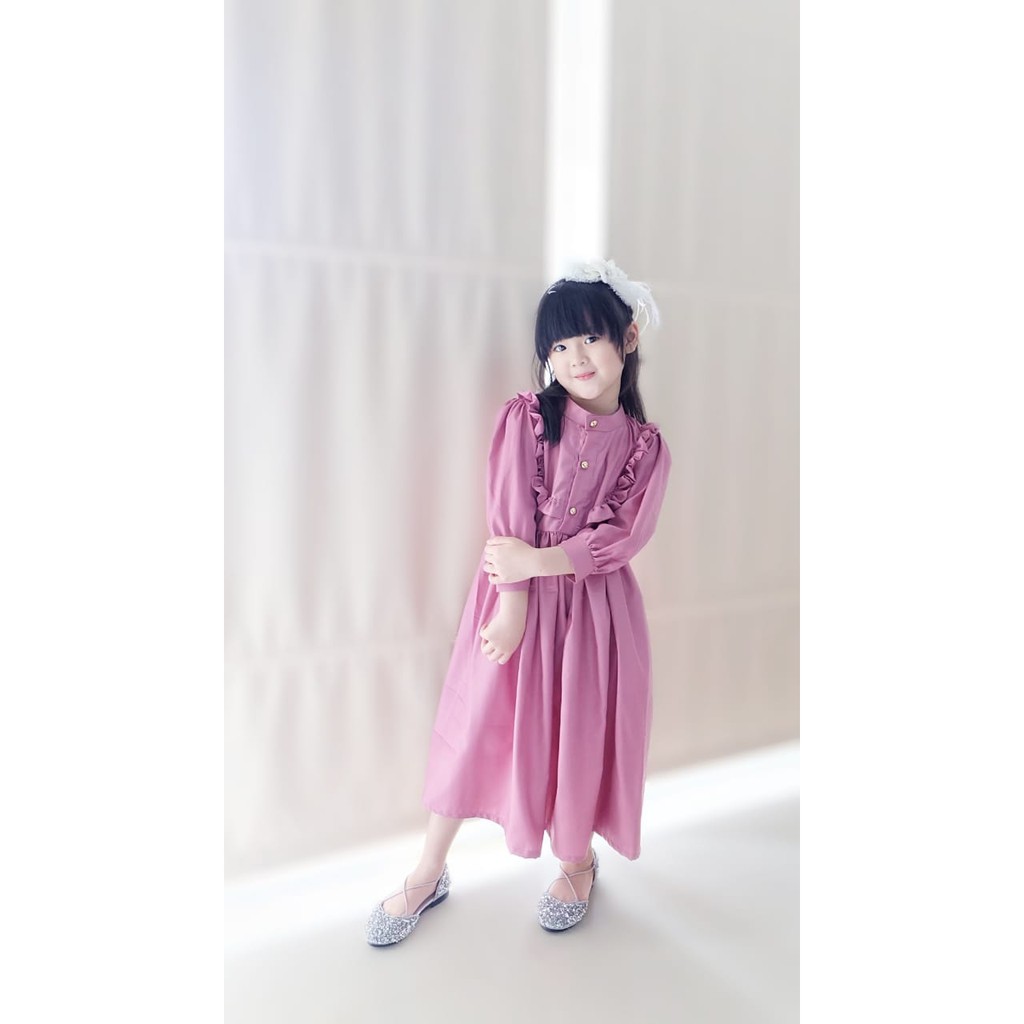 Gamis Bình Sữa Màu Sắc Tươi Tắn Cho Người Lớn